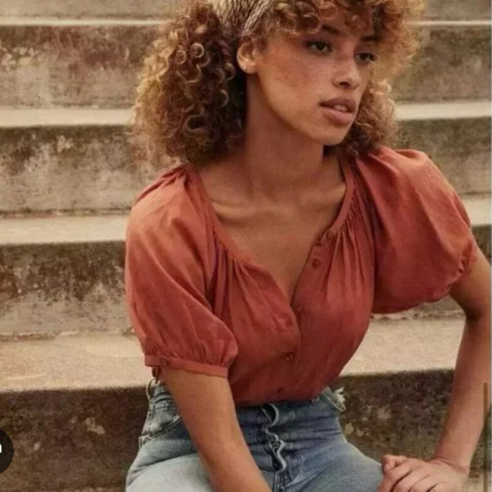 Doen Rust Blouse